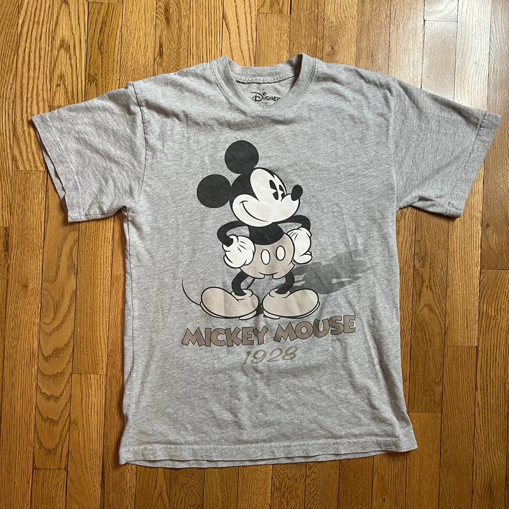 Grey Disney Micky Mouse t shirt